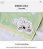 A-Class Gold Pure Cotton Beauty & Children's Towel - Soft, Medium, Cut Velvet Face Towel