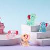 Resin Figurines Miniatures Elephant Glowing At Night Fairy Garden Decoration