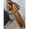 IHUASU Women's Fashion Casual Autumn Winter Long Sleeve Pants Suits