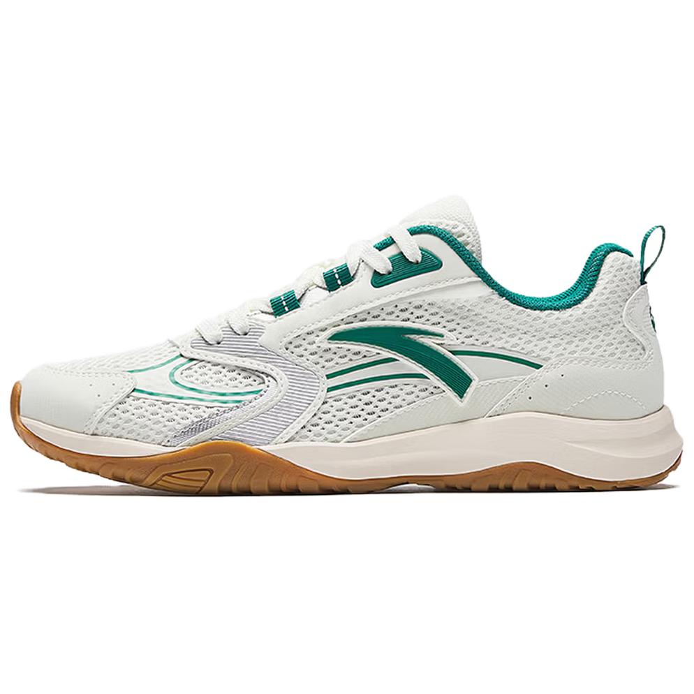 Anta Ace Lt Lightweight Retro Sports Non-Slip Breathable Low-Top Lifestyle Shoes Women sneakers White Green 922628851-1 35.5