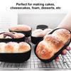 Oval Shape Cheesecake Mold Japanese Style Bread Baking Mold Durable Toast Loaf Pan  Bakery Cafe