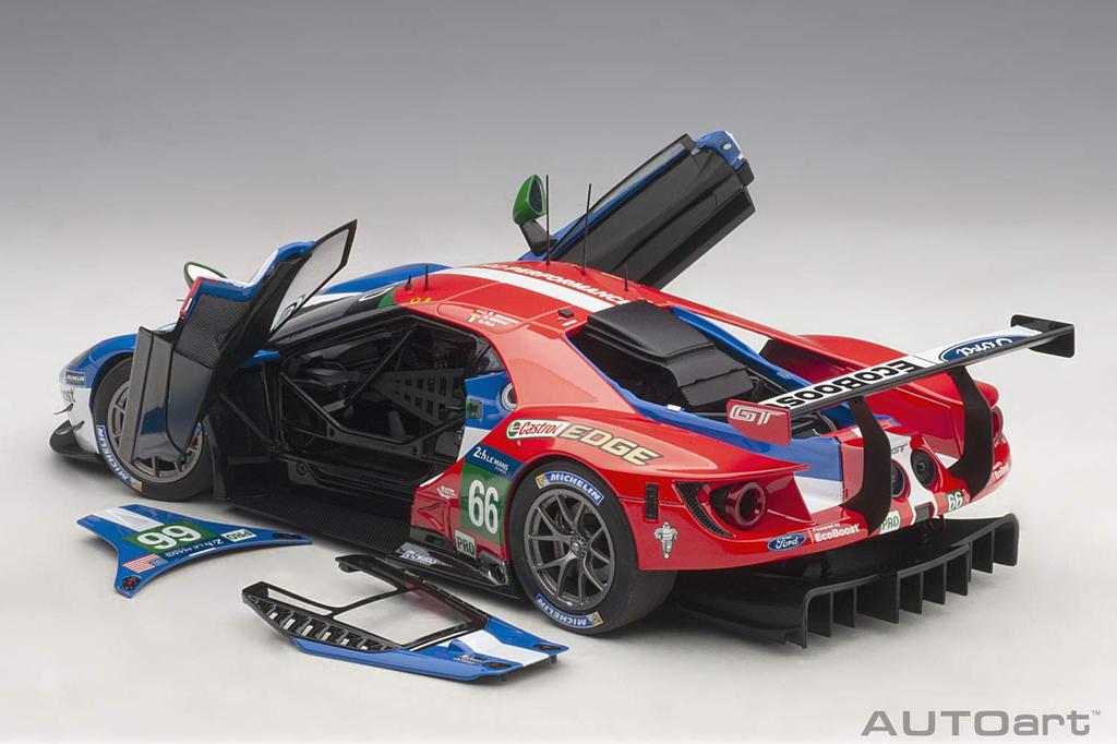 AUTOart Ford GT 2016 Le Mans 24 Hours LMGTE Pro Class 4th Place Completed Product 81610 1/18 #66
