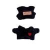 Labubu Pendant & Teddy Bear Hat Set: First Gen & Second Gen Knitted Sweater Blind Box Doll Outfit