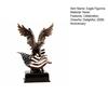 Strength Symbol for Reception Desk 250th Anniversary USA Eagle Statue, Patriotic Resin Bald Figurine, Unique Commemorative Gift 1776 2026 250 Years