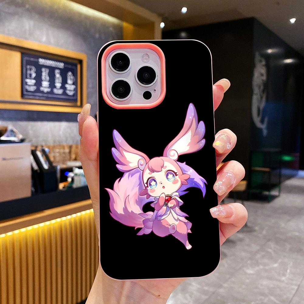 HSR Mem Jelly Double layer Pink Mobile Phone Case for iPhone 17 16 15 14 13 12 11 Air Pro Max Plus Protective