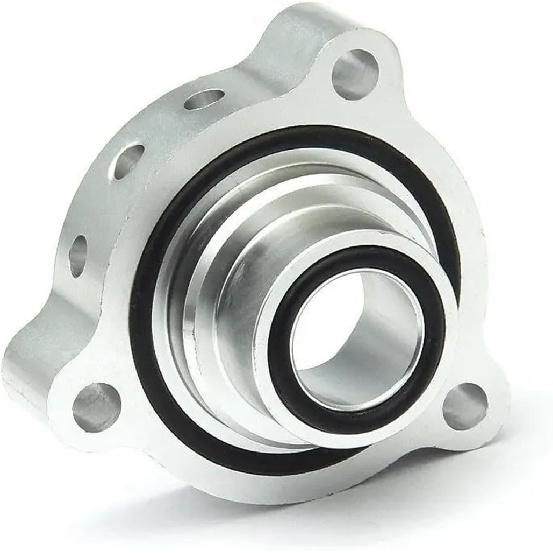 Turbo BOV Blow Off Valve Dump Adaptor Compatible with BMW Cooper S Turbo Engines Silver