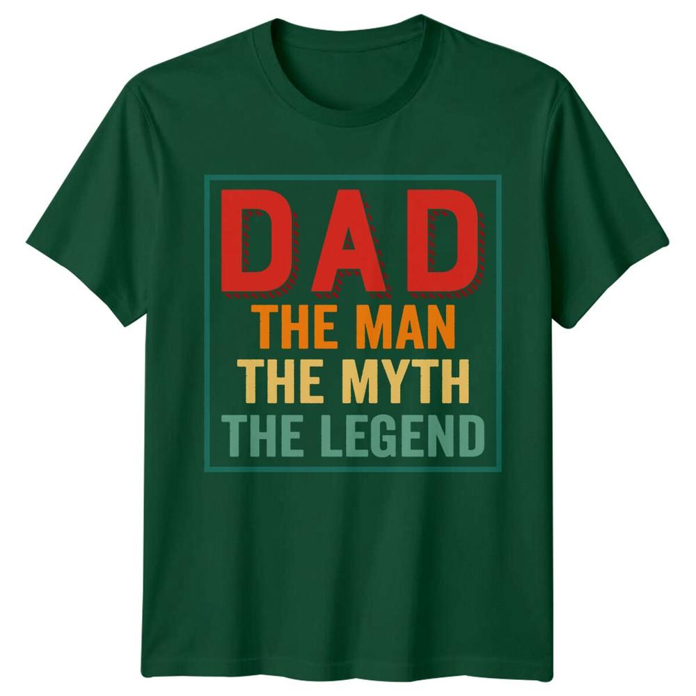 Dad The Unisex Myth Legend Fathers Day Unisexs TShirt Gift S