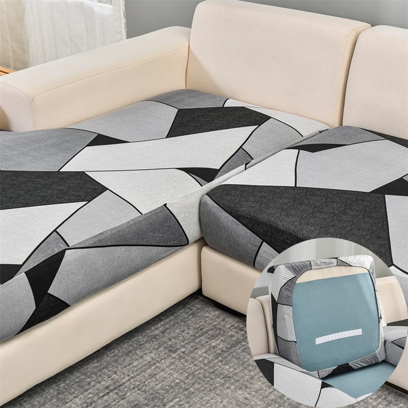 Stretchy Couch Pillow Furniture Covers Sofa Seat Pad Covers Slip Resistant Upholstery Protector Replacement For Individual Cushions