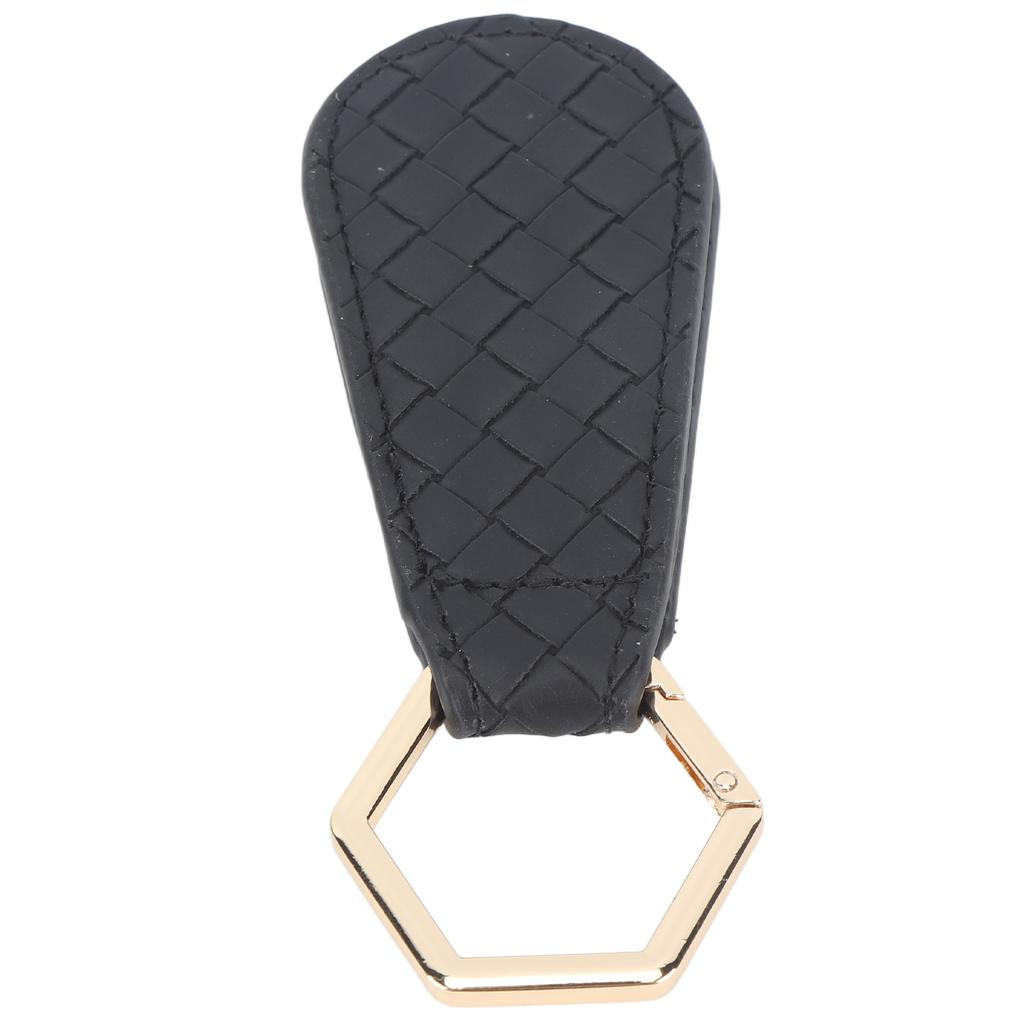 Magnetic Hat Clip Long Water Drop Shape PU Leather Hat Clip for Travel On Bag Women Men