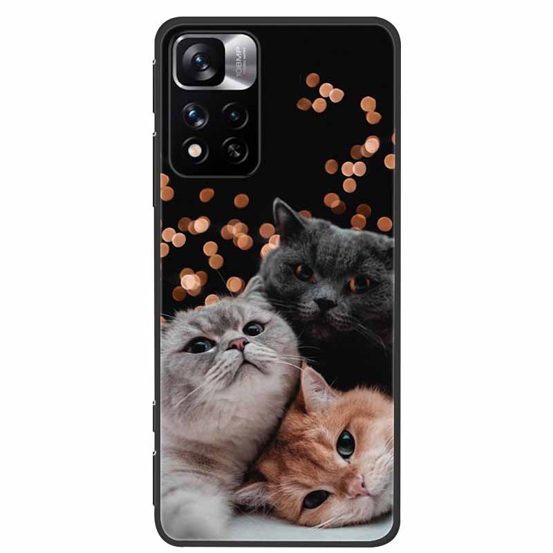 For Redmi Note 11 Pro+ 5G Case Fashion Soft TPU Silicone Back Cover for Xiaomi Redmi Note 11 Pro Plus 5G 2022 Capa Global 6.67''