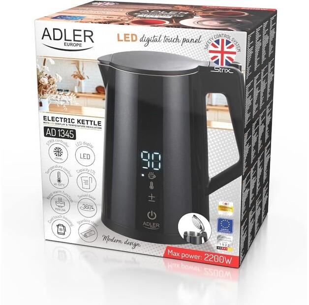 Чайник Adler AD 1345 schwarz