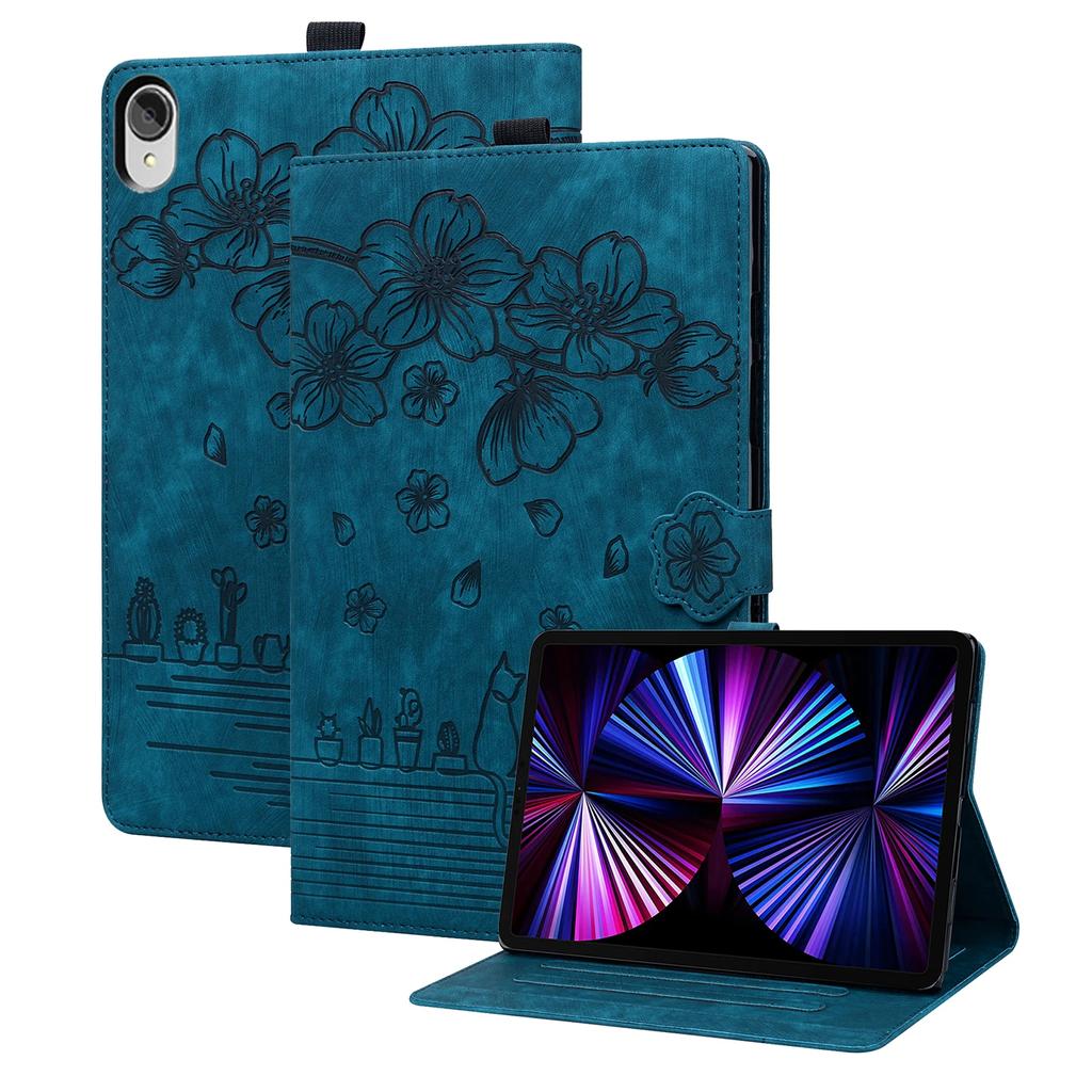 Flip Funda For Lenovo Tab P11 Plus 5G Case TB-J616F TB-J616X TB-J607Z TB-J606F TB-J606L Embossed Cover Xiaoxin Pad Plus 11" 2021