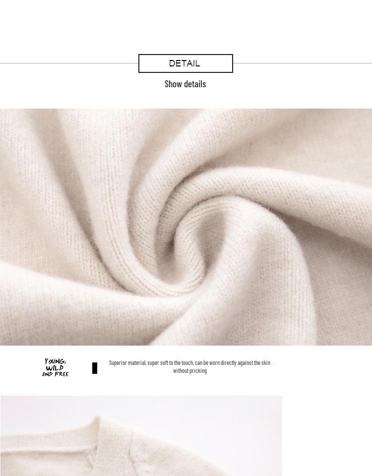 Women's Solid Color Knitted Cardigan Sweater Shawl - Autumn/Winter 2021