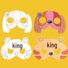 Animal Cartoon DIY Graffiti Mask: Handmade Art Materials for Children's Coloring