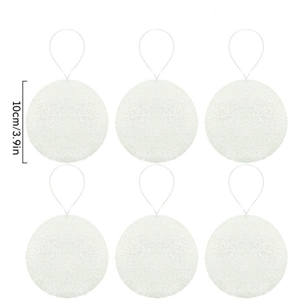 Christmas Party Home Decoration Christmas Balls Hanging Ornament DIY Craft Christmas Tree Pendants