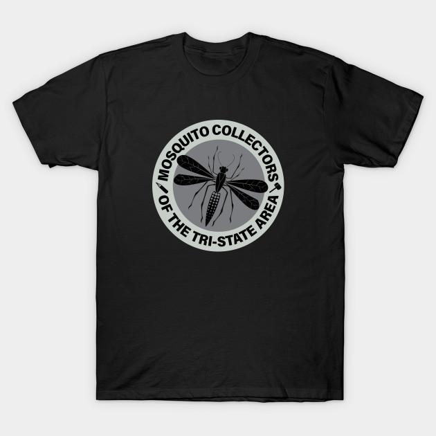 

Men Black Print T-shirt Mosquito Collectors Of The Tri-State Area No-Cut Transfer Paper Print Cotton Tshirt 2XL чорний