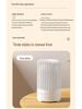 Wood Grain Ultrasonic Aroma Diffuser for Bedroom - Silent Essential Oil Humidifier