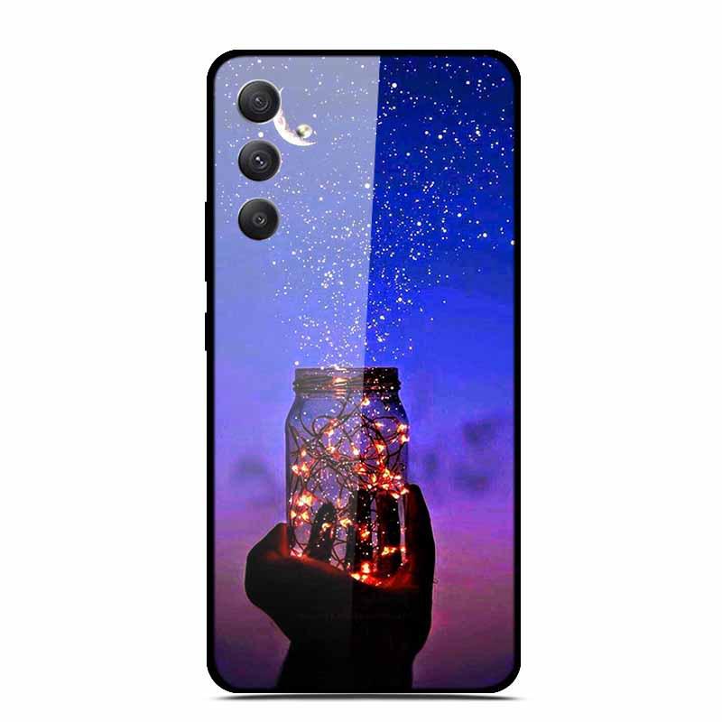 Чохол для телефону Samsung A35 5G - Персоналізоване кольорове загартоване скло, Захист від падінь.