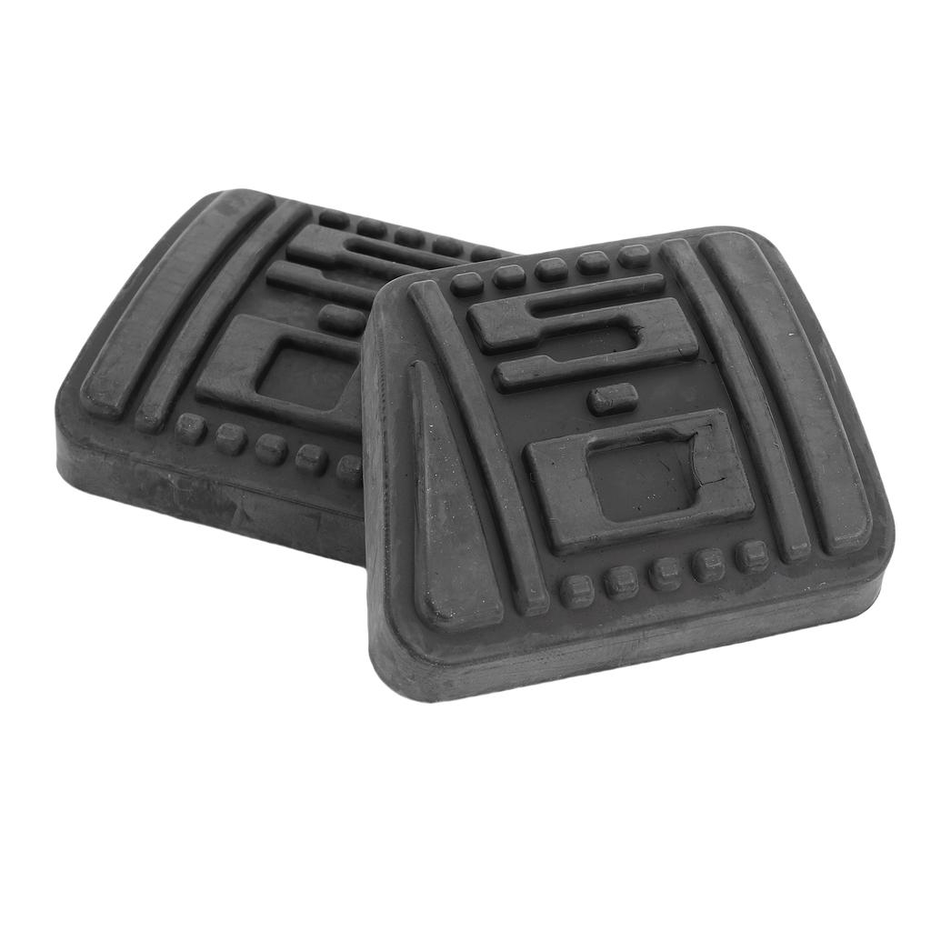 Brake and Clutch Pedal Pad E0ZZ 7624 Brake Pedal Pad Rubber Cover Replacement for Mustang 5 Speed Manual 1979 1993