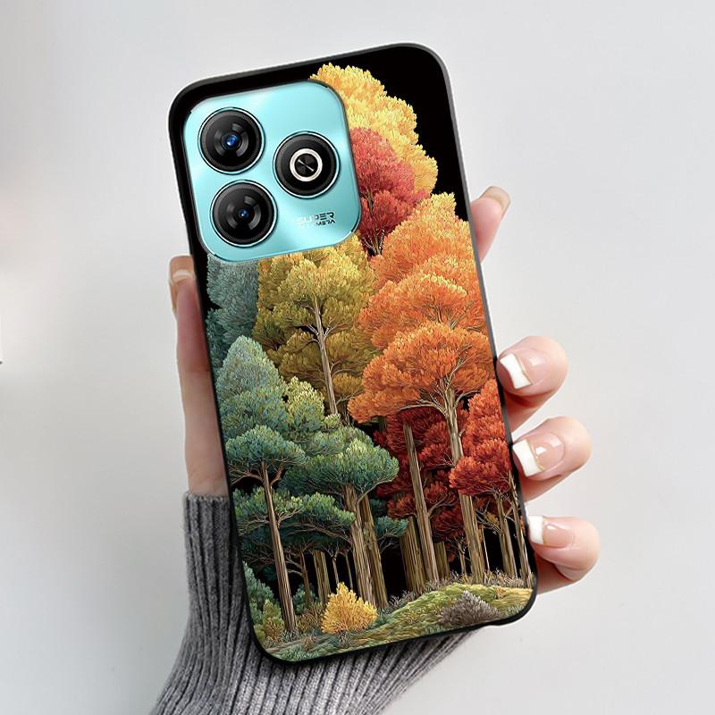 Phone Casing For ZTE Blade A75 4G Case Z2359 Luxury Dragon Cute Cool Boys Girls Black Matte Soft Silicone Protective Back Cover