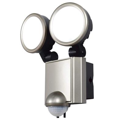 ESL-SS1002AC LED Sensor Light, 2 Lights, Security, Approx. 3.0m, Water Resistant: IPX4 (Splash-Proof)