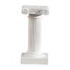 Small Mini Greek Columns Garden Ornament Candlestick Architecture Statue Vintage White Roman Pillars for Desktop Indoor Gift