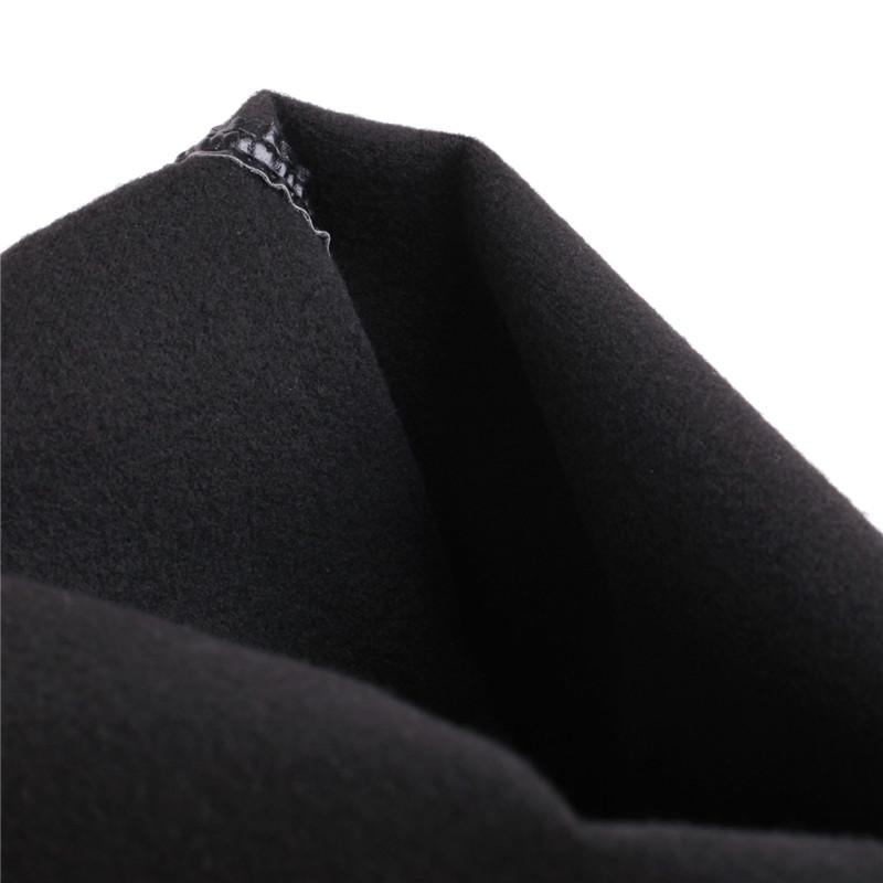 Stivali col tacco alto da donna, stivali sexy europei e americani impermeabili con plateau, tacco spesso, tinta unita, grandi dimensioni, al ginocchio