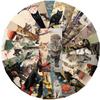 30PCS Japanese Style Cat Bookmarks European And Shadow Decoration Creative Landscape Bar Durable Reading Photography Accessories