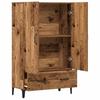 Vidaxl Kredens, Stare Drewno, 70X31X115 Cm, Materiał Drewnopochodny