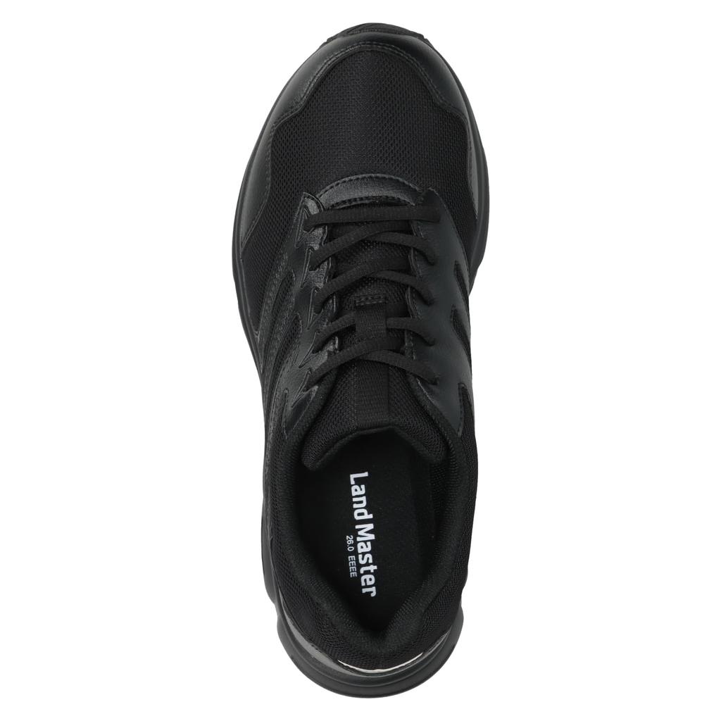 Walking Wide LJM 9080 cm 4E [Achilles] Shoes, Fit, Lightweight, Men's 4E, Women's 3E, Black_9080 26.5