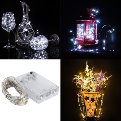 1M 4M 6M 7M 8M 9M Luci a Filo LED Luci Fatate a Batteria Filo di Rame Per Festa di Natale Matrimonio