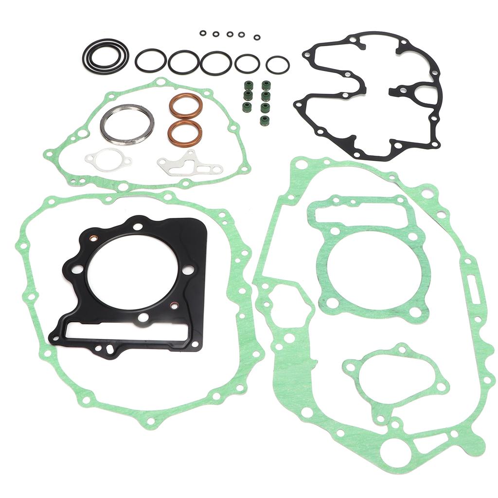 7pcs Engine Valve Cover Gasket Set Complete Top Bottom End Kit Replacement for Sportrax 400