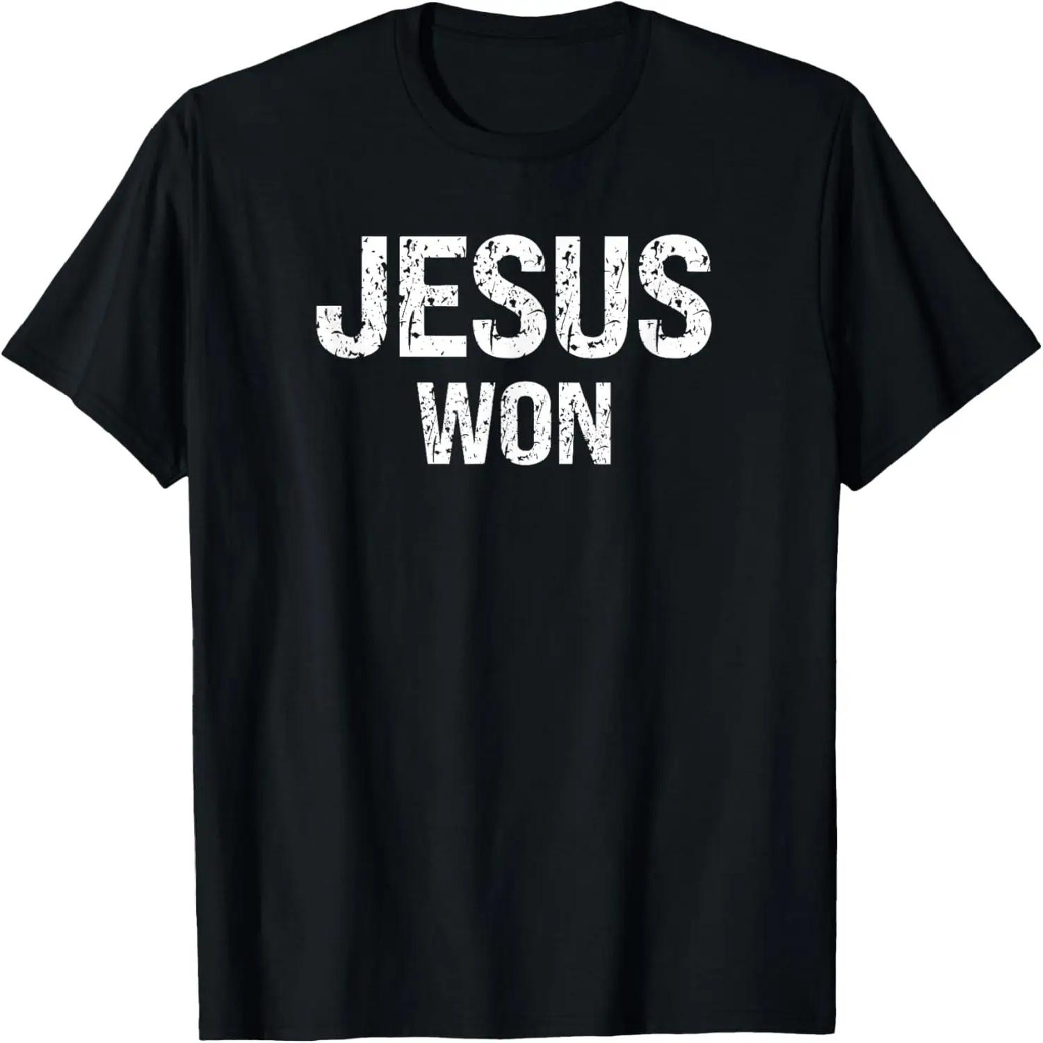 JESUS WON T-Shirt S