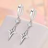 925 Sterling Silver Zircom Earrings for Women Girl Ear Studs Fine Jewelry Fashion Luxury Anniversary E210Good Product