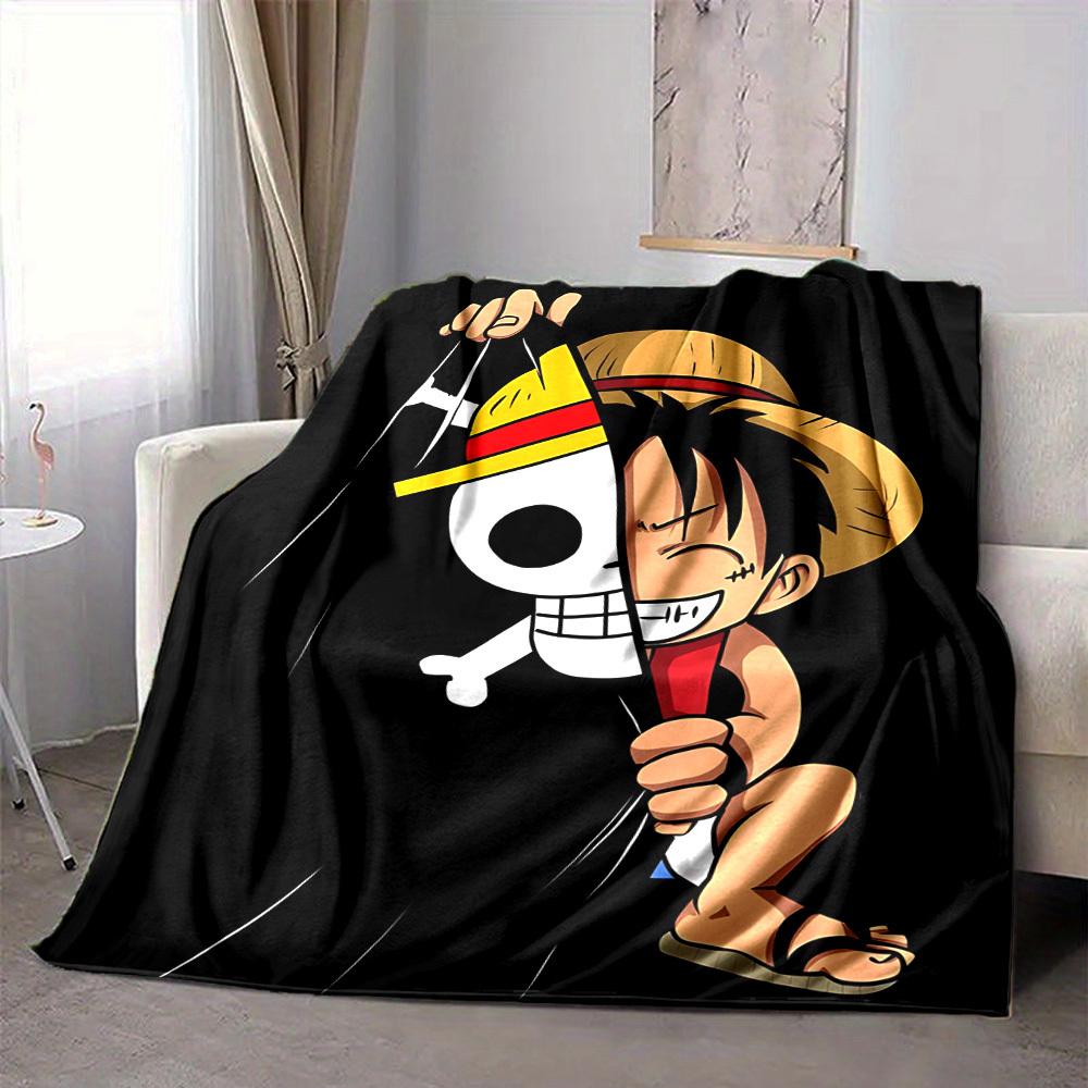 1 ks Přehoz Jednodílný Měkký Teplý Pro Všechna Roční Období na Pohovku, Postel, Auto, Kancelář Živý Barevný Design, Odolný & Útulný Dárek