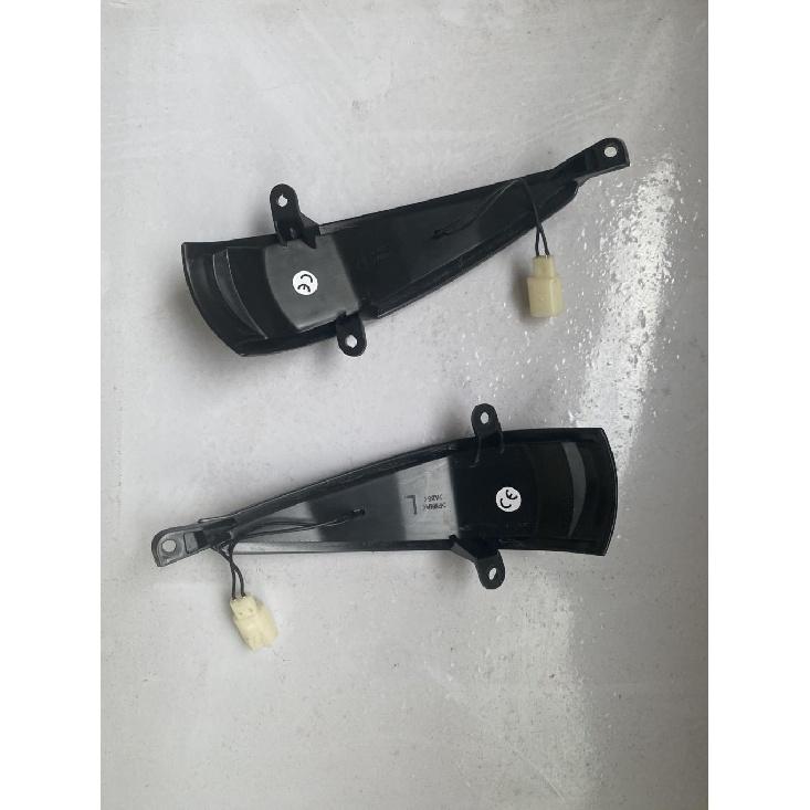 2Pcs Black Dynamic Led Side Wing Mirrors Turn Signal Light Indicator Lamp for Honda Civic MK8 Type-S Type-R Hatchback