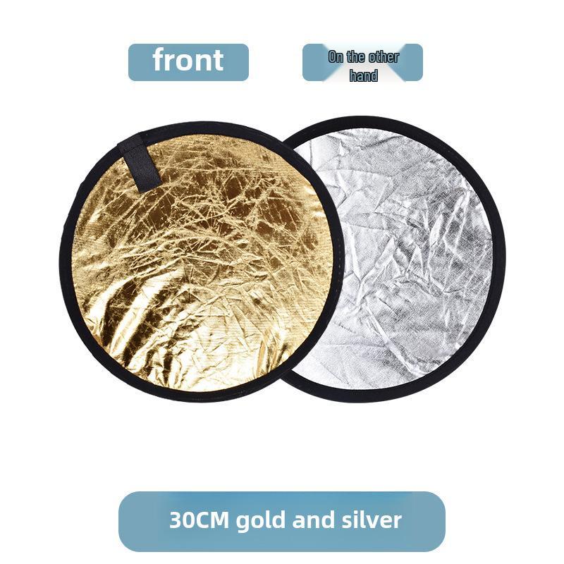 

Золотой и серебряный заполняющий световой отражатель: Портативная, складная, мягкая световая панель для фотосъемки и прямых трансляций, для использования в помещении и на открытом воздухе.