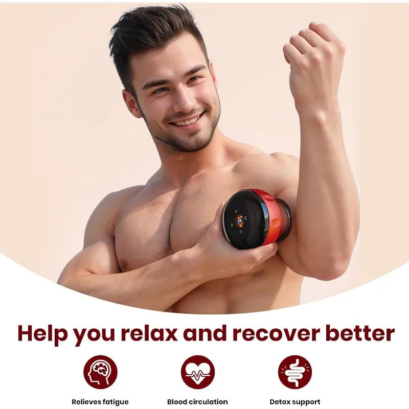 Cellulite Massager 4 In 1 Vacuum Therapy Machine Cellulite Remover Electric Vacuum Cupping Therapy Body Scraping Massage Jars