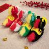 Cute Year Of The Horse Pony Mascot Plush Doll Stuffed Toy Keychain Pendant Bag Hanging Chinese  Year Blessing Souvenir Gifts