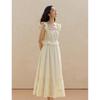 INMAN Sweet Square Neck Strap Dress