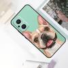 French Bulldog Dog Case For OPPO Reno 10 Pro 11 F 8T 4Z 5Z 4 5 6 7 8 Lite OPPO Find X5 X6 Pro X2 X3 Lite Cover