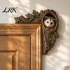 Accessorio Stravagante per Stanza del Bosco Decorazione Natalizia per Porta con Animali, Cartello con Cornice in Legno, Carina Statuetta Ornamentale d'Angolo per Arredamento Casa, Ingresso Camera da Letto