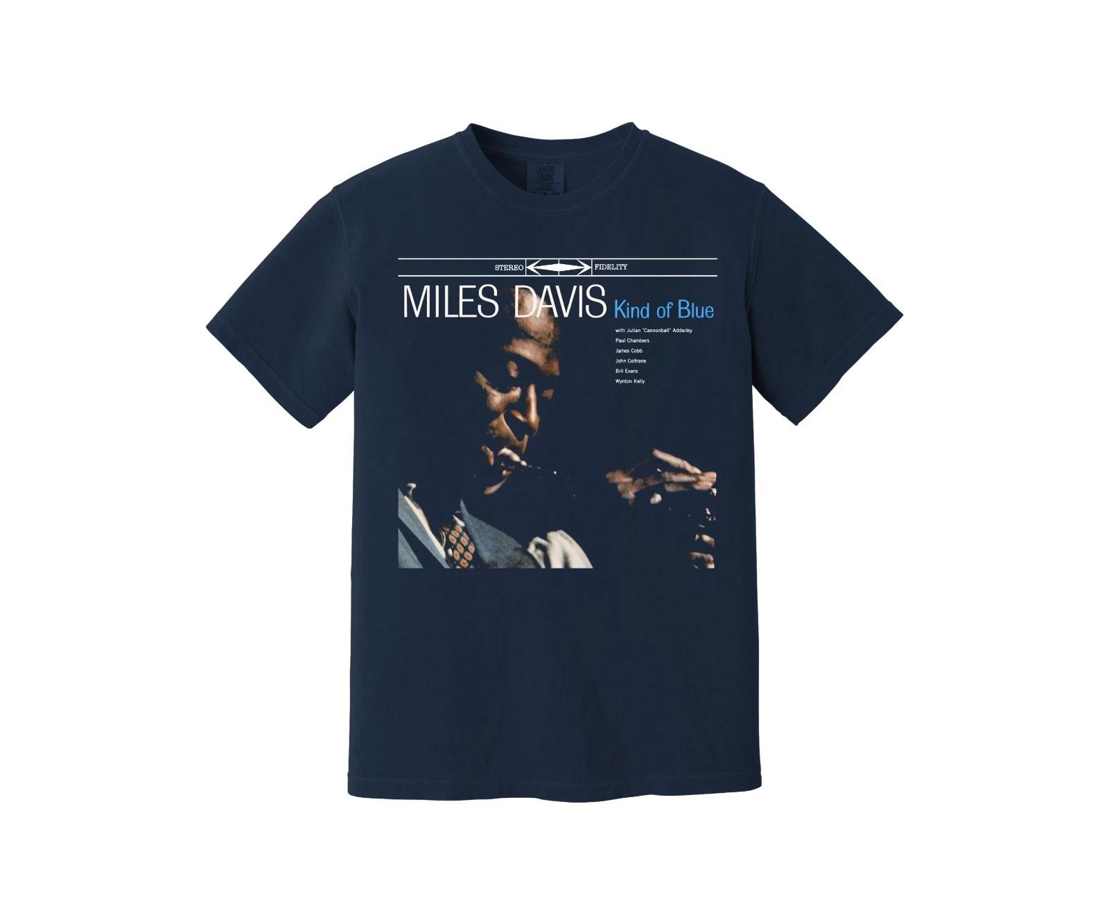 Футболка Miles Davis Kind Of Blue Heavyweight - John Coltrane, So What, Blue Note L