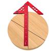 Center Scriber Vertical Line 45 Degrees  Angle Gauge Drawing Circle Gauge Aluminium Alloy Woodworking