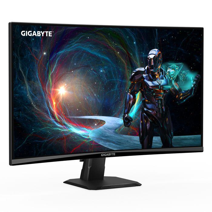 Moniteur gaming incurvé - gigabyte - gs27qca - 27 pouces - qhd 2560x1440 - 180hz