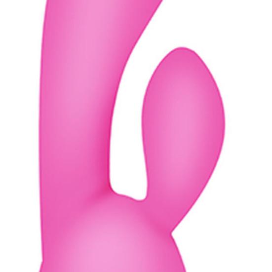 Sleeve Cover Vibrator Massager Rabbit Ear Design Silicone G Spot Vibration Hat for Couple
