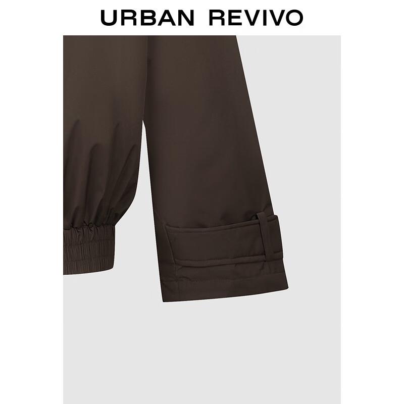 UR2025 Men's Retro Fur Collar Cotton-Padded Jacket