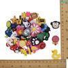 20/50/100/200/500 Pcs Random Cartoon Shoe Charms For Clogs Bubble Slides Sandals PVC Shoe Decorations Accessories For Teens Gift