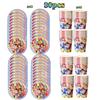 Digitaled Circus Birthday Party Decoration Amazing Tableware Tablecloth Plate Cup Napkin Gift Bags Circus Party Favors Supplies