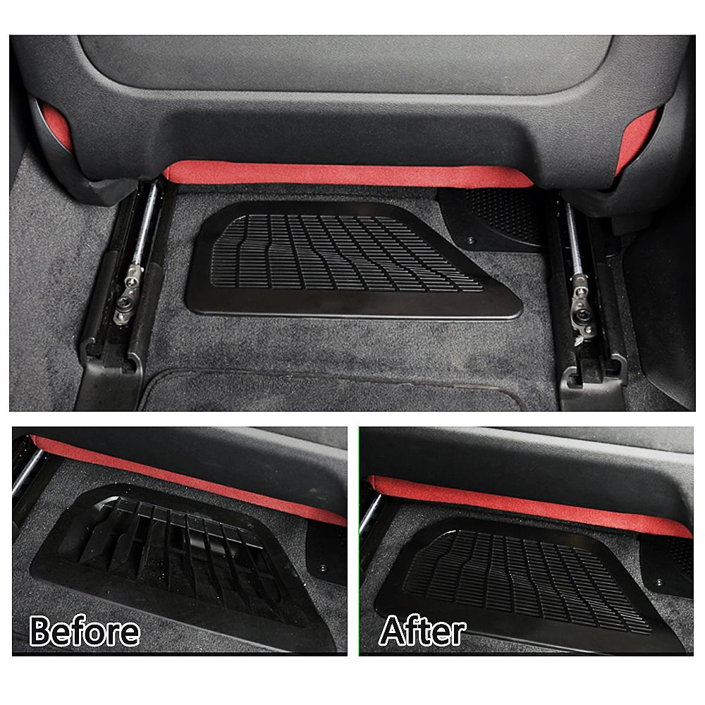 Für BMW 5er F10 F11 G30 G31 2011-2024 Sitzboden Hinten AC Heizung Klimaanlage Kanal Lüftungsgitter Abdeckung Auslassabdeckung Zierleiste